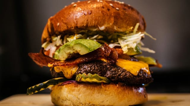 Avocado Bacon Burger.