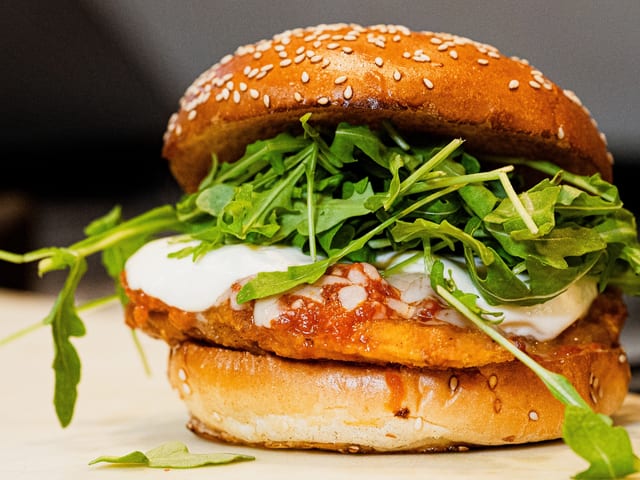 Chicken Parmesan Sandwich.
